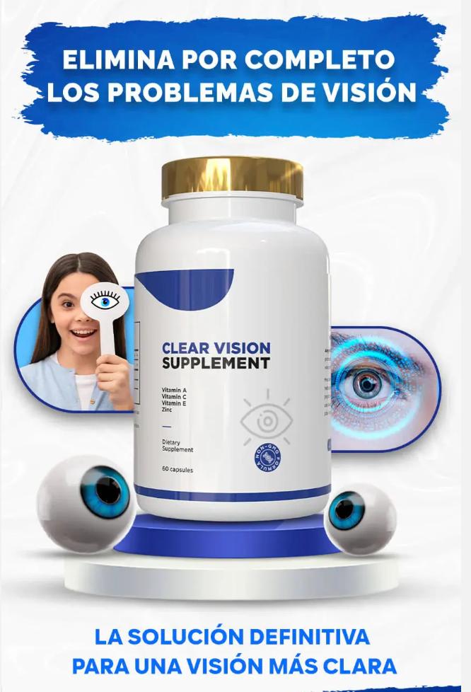 ClearVision™ - Fórmula perfecta para la vision UP